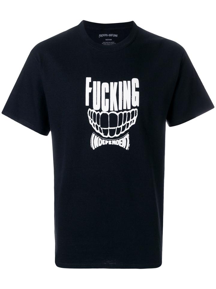 Fucking Awesome Indy All Smile T-shirt - Black