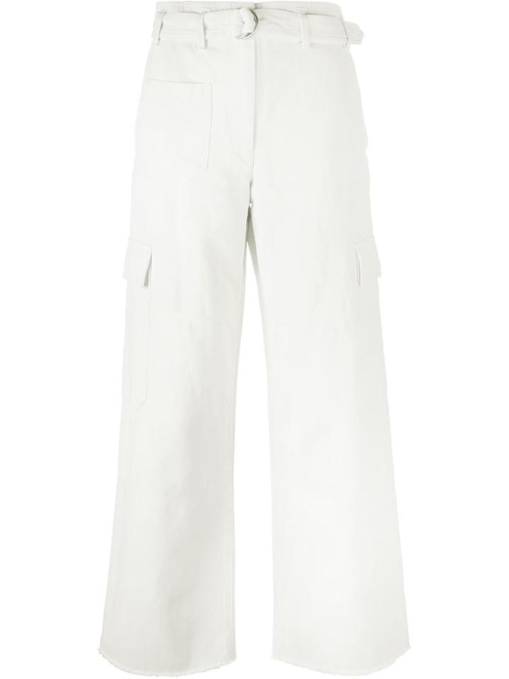 Helmut Lang Twill Oversized Cargo Trousers
