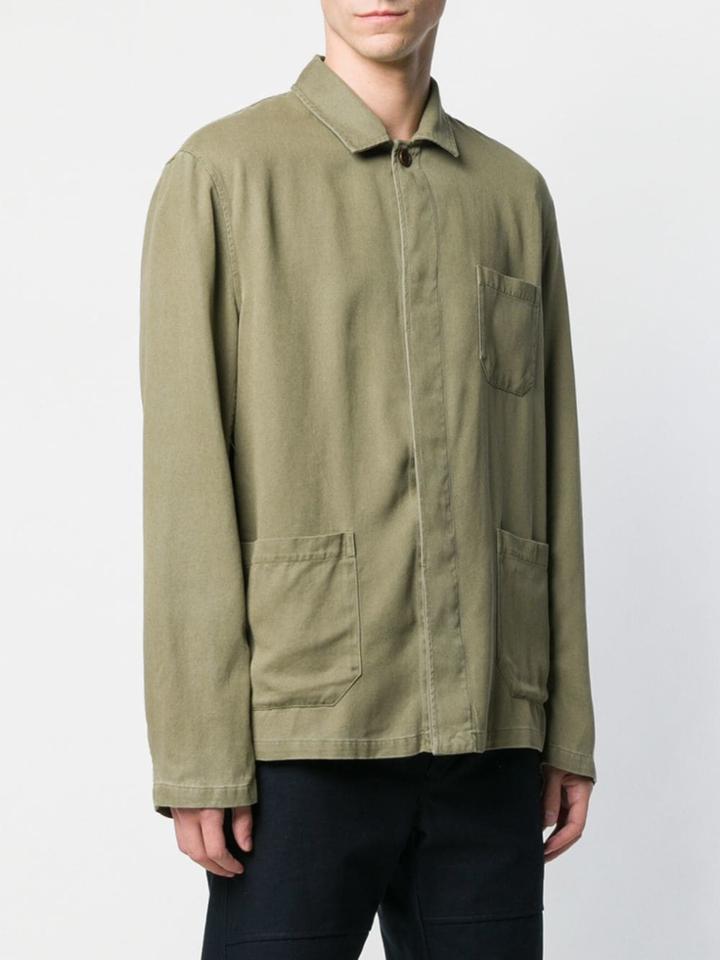 Nn07 Oversized Shirt - Green