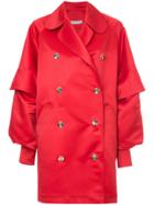 Nino Babukhadia Oversized Layered Sleeves Blazer