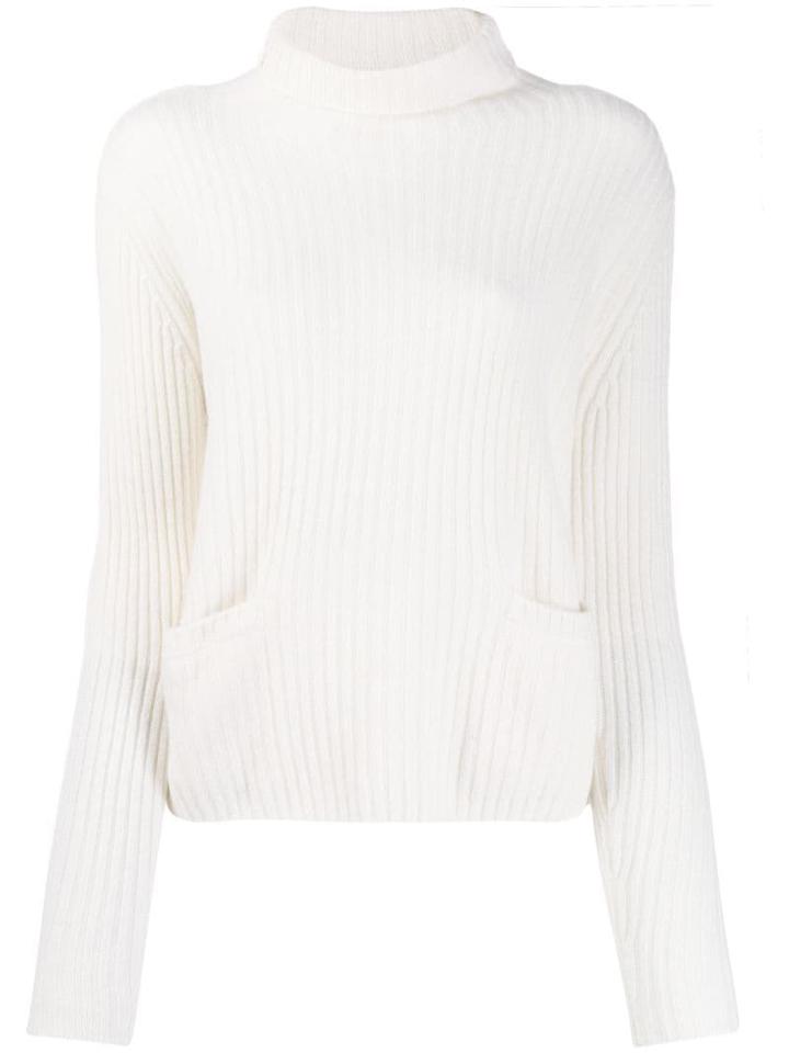 Philo-sofie Ribbed Cashmere Jumper - White