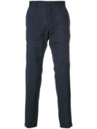 Dolce & Gabbana Woven Tailored Trousers - Blue