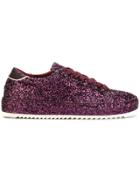 Philippe Model Sequined Sneakers - Pink & Purple