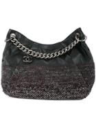 Chanel Vintage 2way Chain Hobo Bag - Black