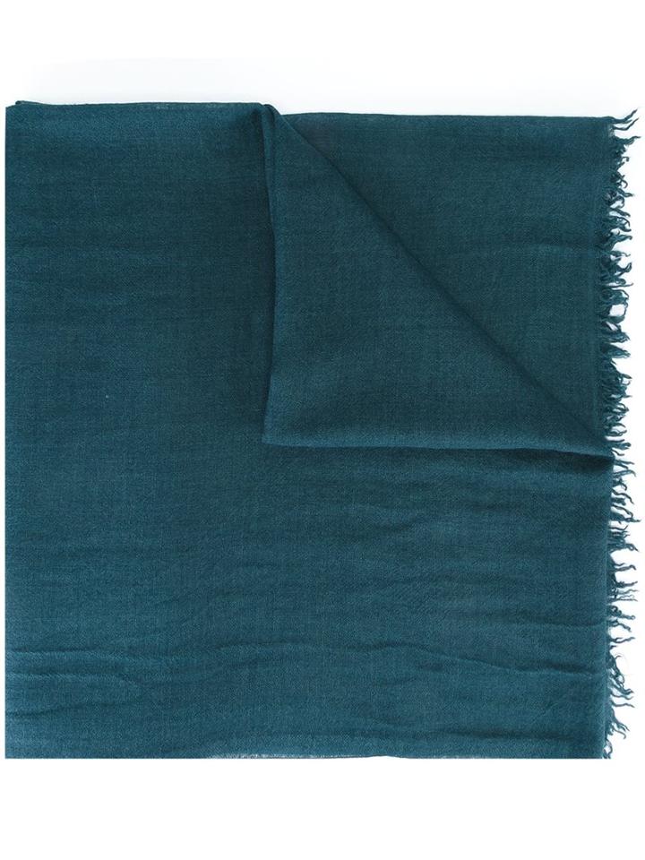 Faliero Sarti 'dianetta' Scarf, Women's, Blue, Silk/cashmere