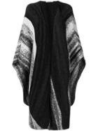 Dusan Marble Cardigan Coat - Grey