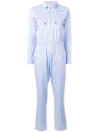 Carolina Ritzler Utility Zipped Jumpsuit - Blue