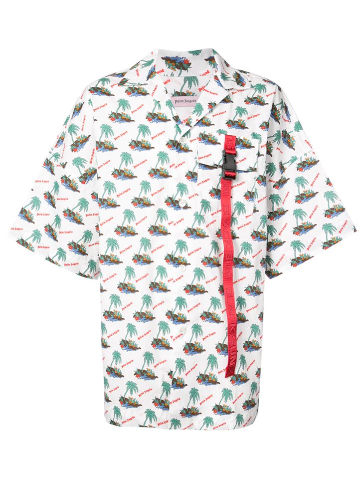 Palm Angels Islands Shirt - White