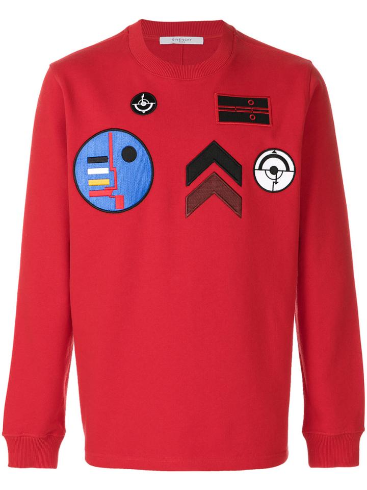 Givenchy Embroidered Patch Sweatshirt