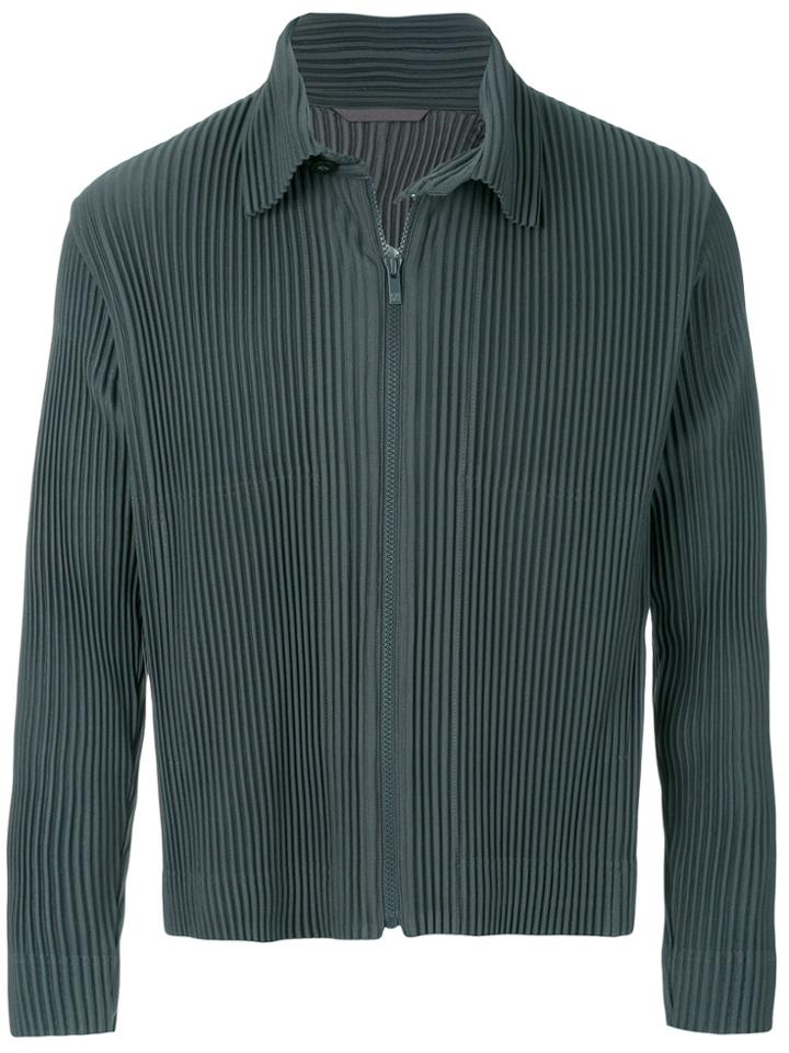 Homme Plissé Issey Miyake Plisse Lightweight Jacket - Grey