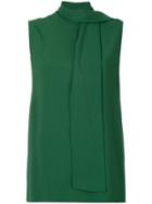 Joseph Noon Bow Tie Tank Top - Green