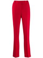 Styland High Waisted Trousers - Red