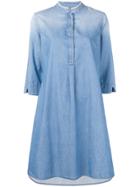 Fabiana Filippi Denim Shirt Dress - Blue
