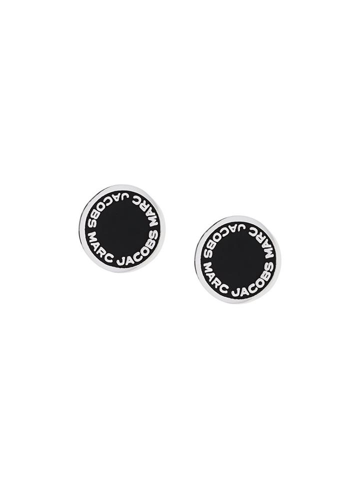 Marc Jacobs Logo Stud Earrings