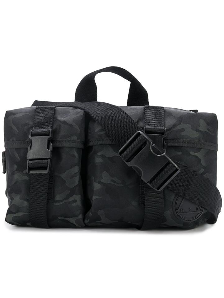 Mcq Alexander Mcqueen Camouflage Print Backpack - Black