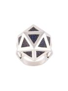 John Brevard 'icoso' Sapphire Ring, Women's, Size: 7, Metallic
