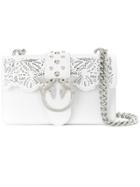 Pinko Love Shoulder Bag - White