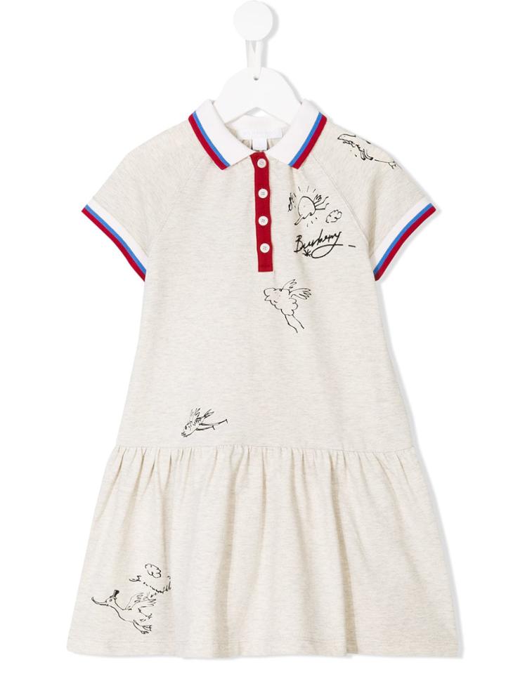 Burberry Kids Polo Shirt - Grey