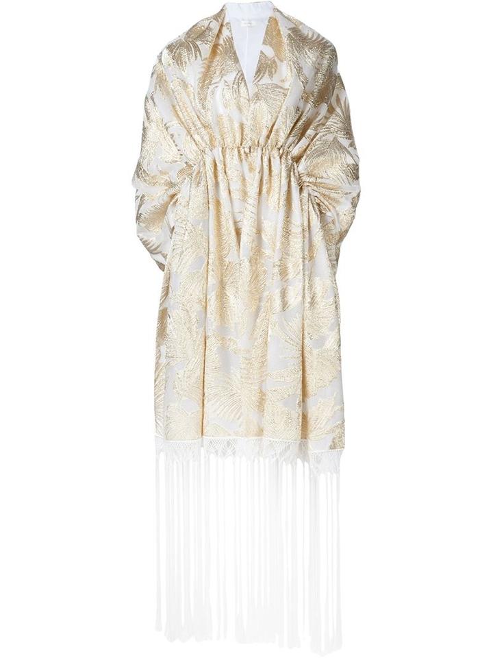 Delpozo Fringed Jacquard Jacket