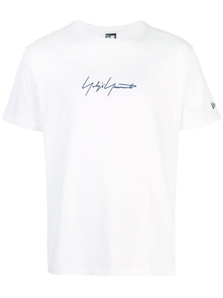 Yohji Yamamoto White Logo T-shirt