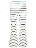 Sonia Rykiel Striped Trousers - White