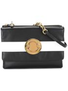 Moncler Monochrome Crossbody Bag - Black