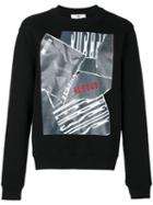 Versus - Zayn X Versus Logo Graphic Sweatshirt - Men - Cotton/polyester/spandex/elastane - M, Black, Cotton/polyester/spandex/elastane