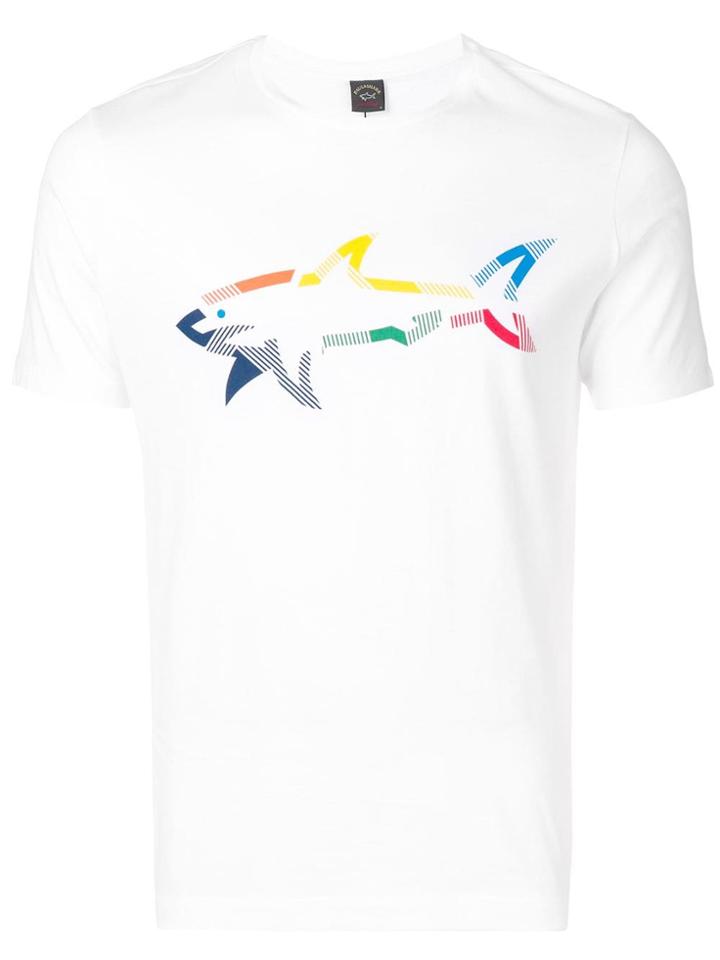 Paul & Shark Printed T-shirt - White