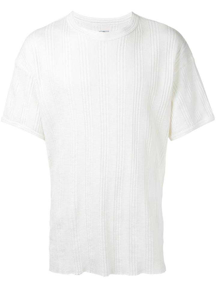 Sasquatchfabrix. - Ribbed T-shirt - Men - Cotton - M, White, Cotton