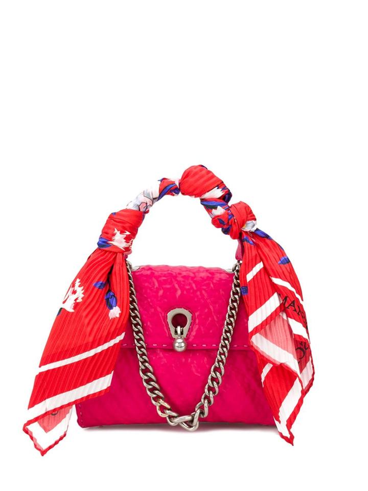 Ermanno Scervino Scarf Handle Tote - Pink