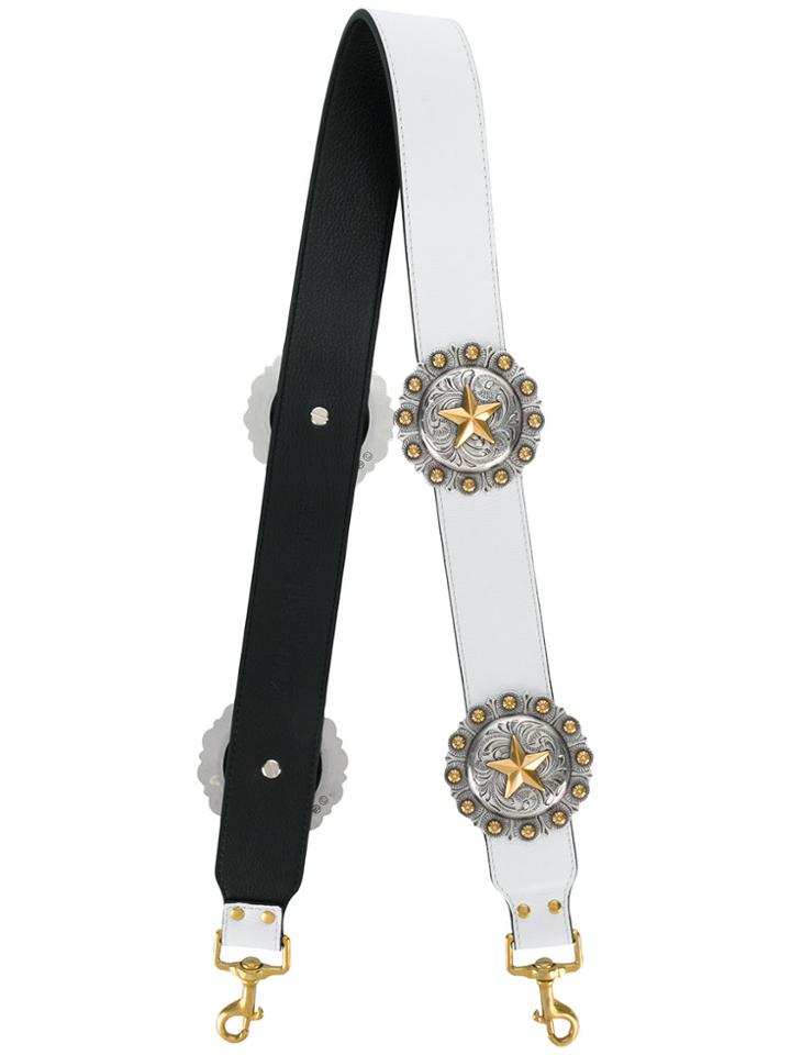 Kate Cate Regina Shoulder Strap - White