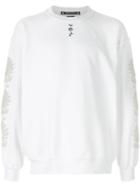 Sasquatchfabrix. Oriental Fan Sweater - White