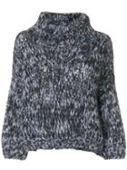 Brunello Cucinelli - Roll Neck Knitted Sweater - Women - Polyamide/cashmere/mohair/wool - M, Polyamide/cashmere/mohair/wool