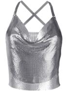Poster Girl The Zaha Chainmail Top - Metallic
