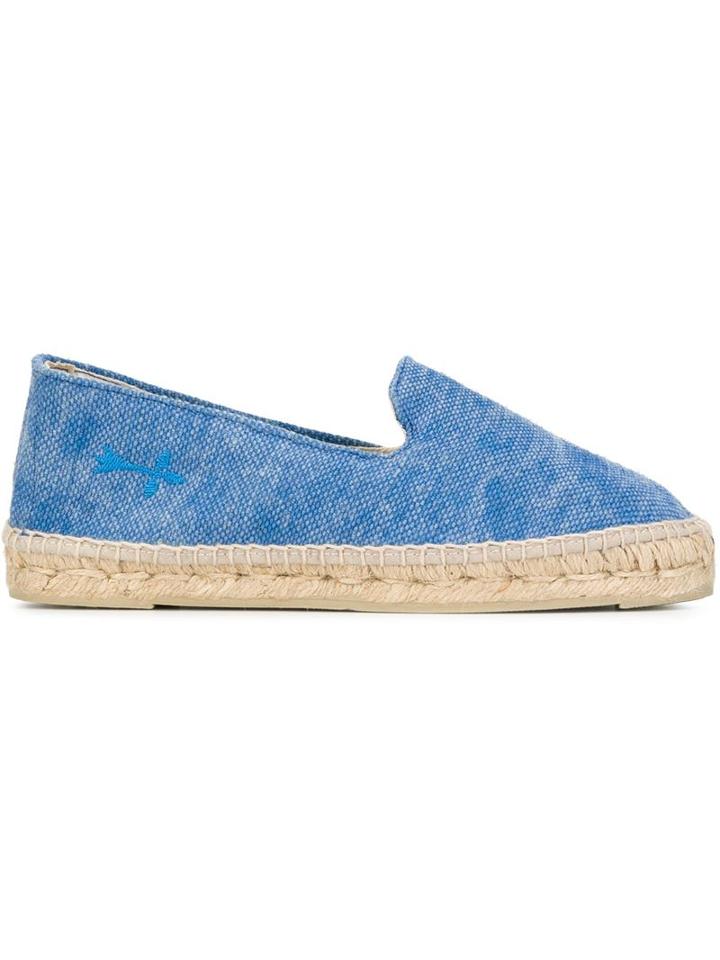 Manebi Embroidered Logo Espadrilles