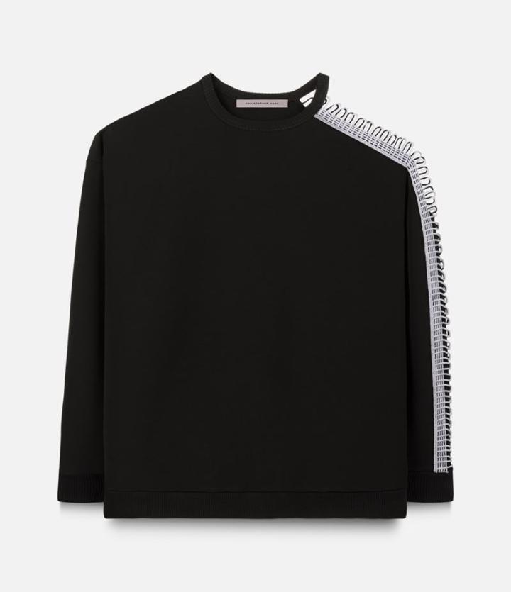Christopher Kane Cut Away Sweatshirt With Loop