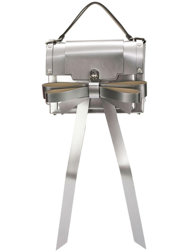 Niels Peeraer Bow Buckle Backpack - Grey
