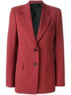 Jil Sander De Gaulle Jacket - Red