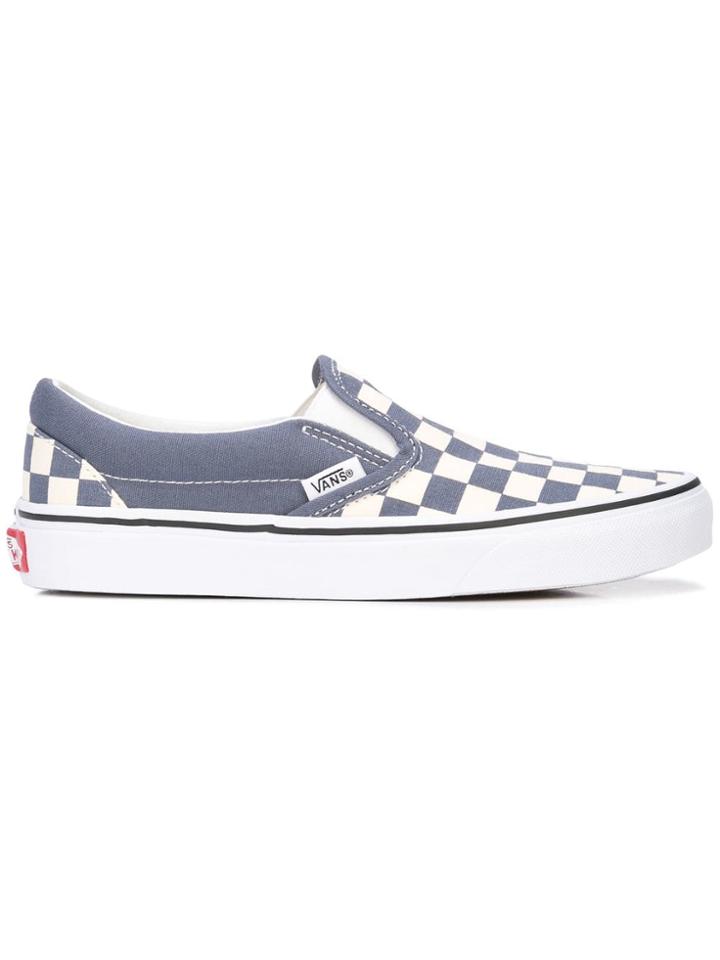 Vans Checkerboard Grisaille Sneakers - Grey