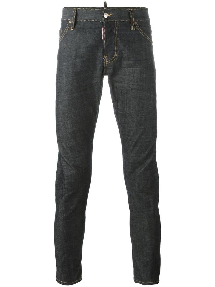 Dsquared2 Sexy Twist Jeans, Men's, Size: 44, Blue, Polyester/spandex/elastane/cotton