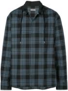 Lanvin Drawstring Collar Boxy Shirt - Blue