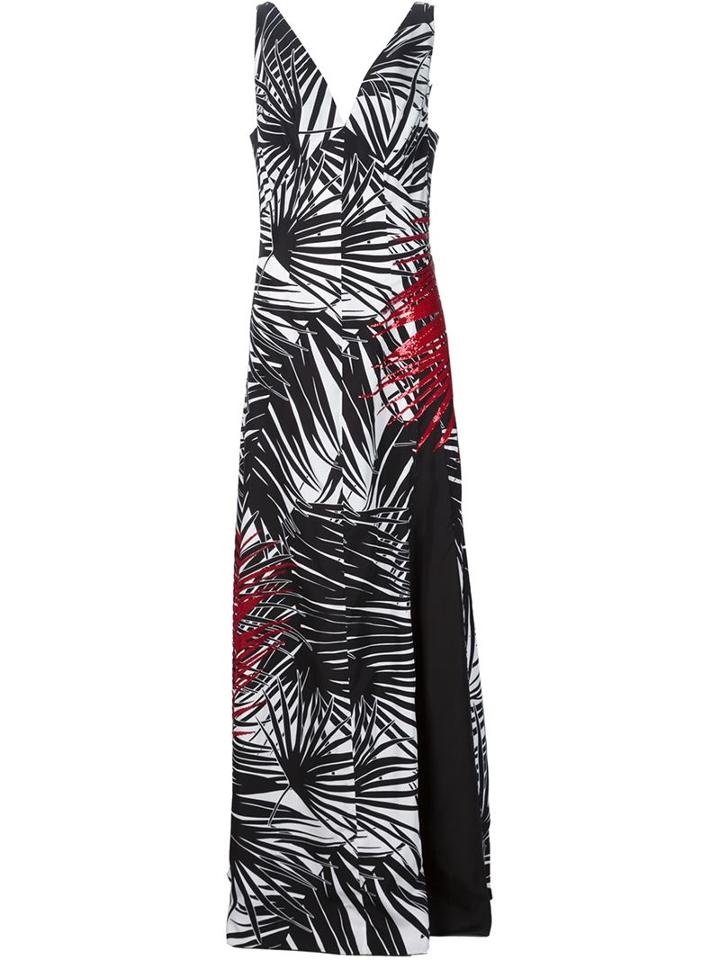 Marc Jacobs Leaf Print Maxi Dress