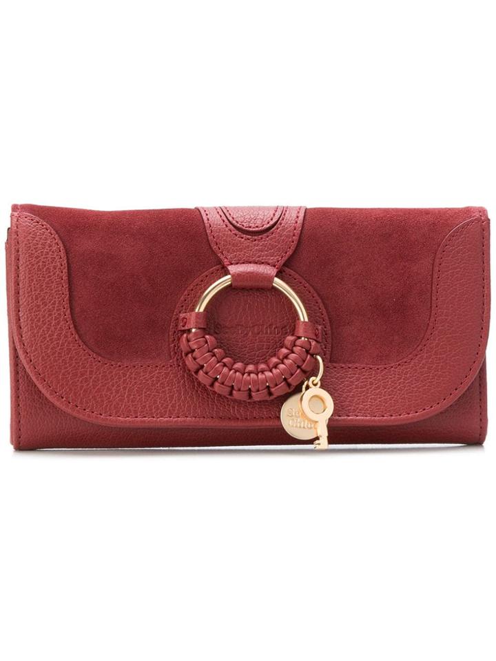 See By Chloé Foldover Top Wallet - Red
