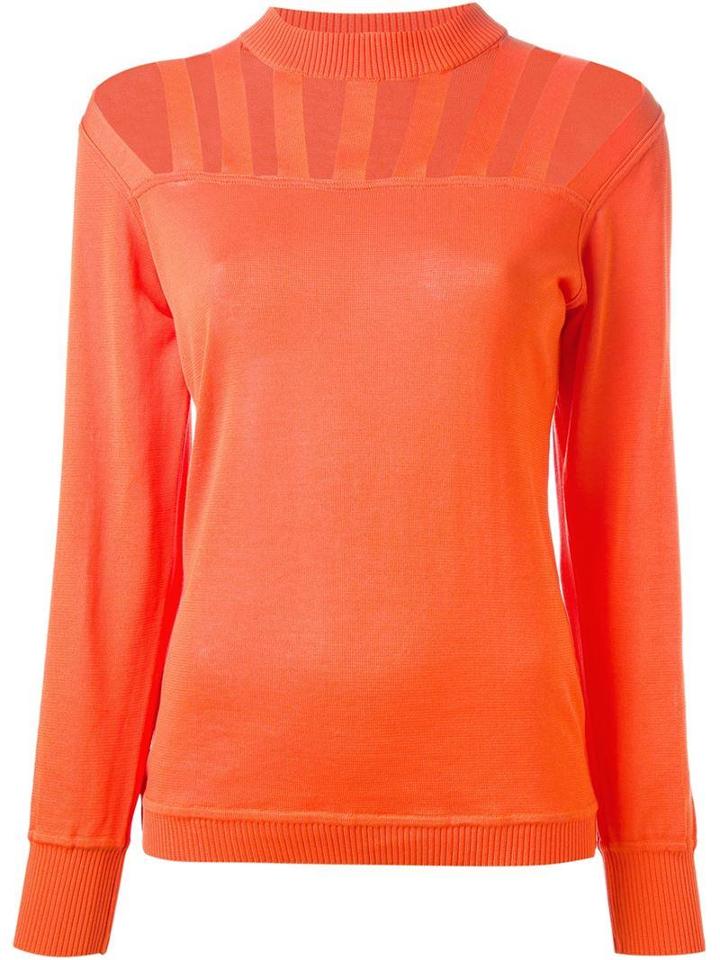 Claude Montana Vintage Cut-out Detail Sweater