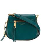 Marc Jacobs Small Recruit Saddle Crossbody Bag, Women's, Green, Leather