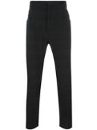 Haider Ackermann Straight-leg Trousers, Men's, Size: Medium, Black, Cotton/linen/flax/polyester/cotton