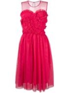 P.a.r.o.s.h. Frilled Detail Dress - Pink