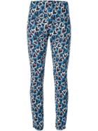 Emanuel Ungaro All-over Heart Print Trousers