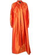 Taller Marmo Oversized Sue Me Coat - Orange