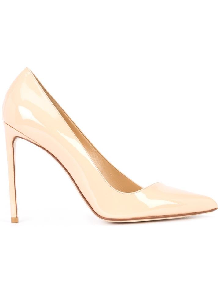 Francesco Russo Classic Pumps - Nude & Neutrals